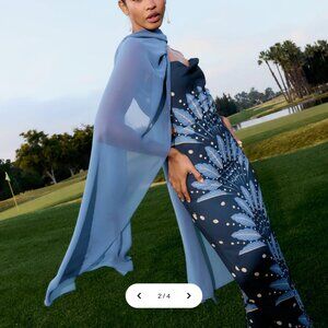 Lady Pipa Dress and Neck Scarf